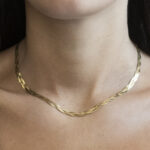 Złoty naszyjnik, złoto 0,585