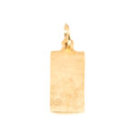 Złota zawieszka znak zodiaku Strzelec w stylu Salvadora Dalego Au 0,585