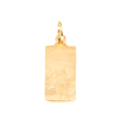 Złota zawieszka znak zodiaku Strzelec w stylu Salvadora Dalego Au 0,585