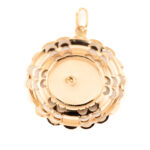 Złota zawieszka Nefretete Au 0,585