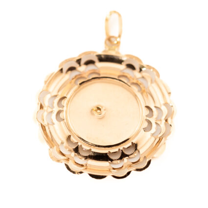 Złota zawieszka Nefretete Au 0,585